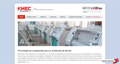 Desktop Screenshot of molinoharinero.com